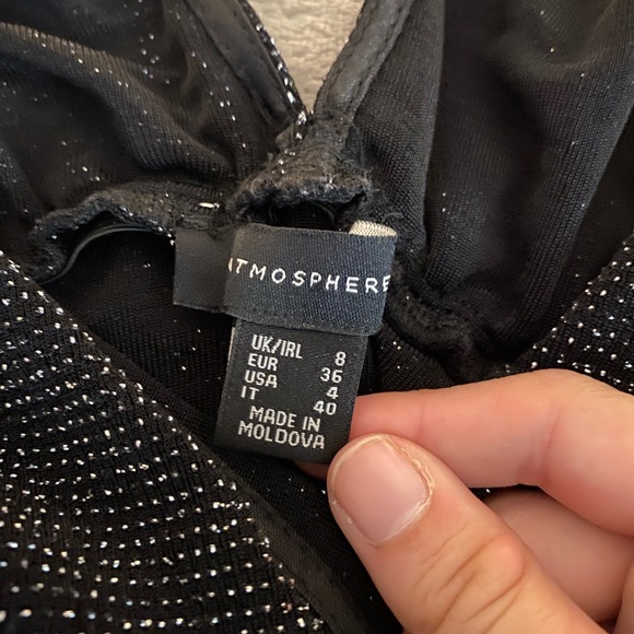 Sparkling Black Bodysuit - Picture 3 of 3